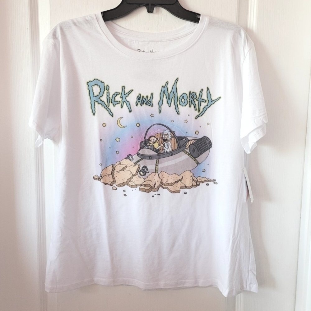 Women's Rick and Morty Graphic Tee Extra Large